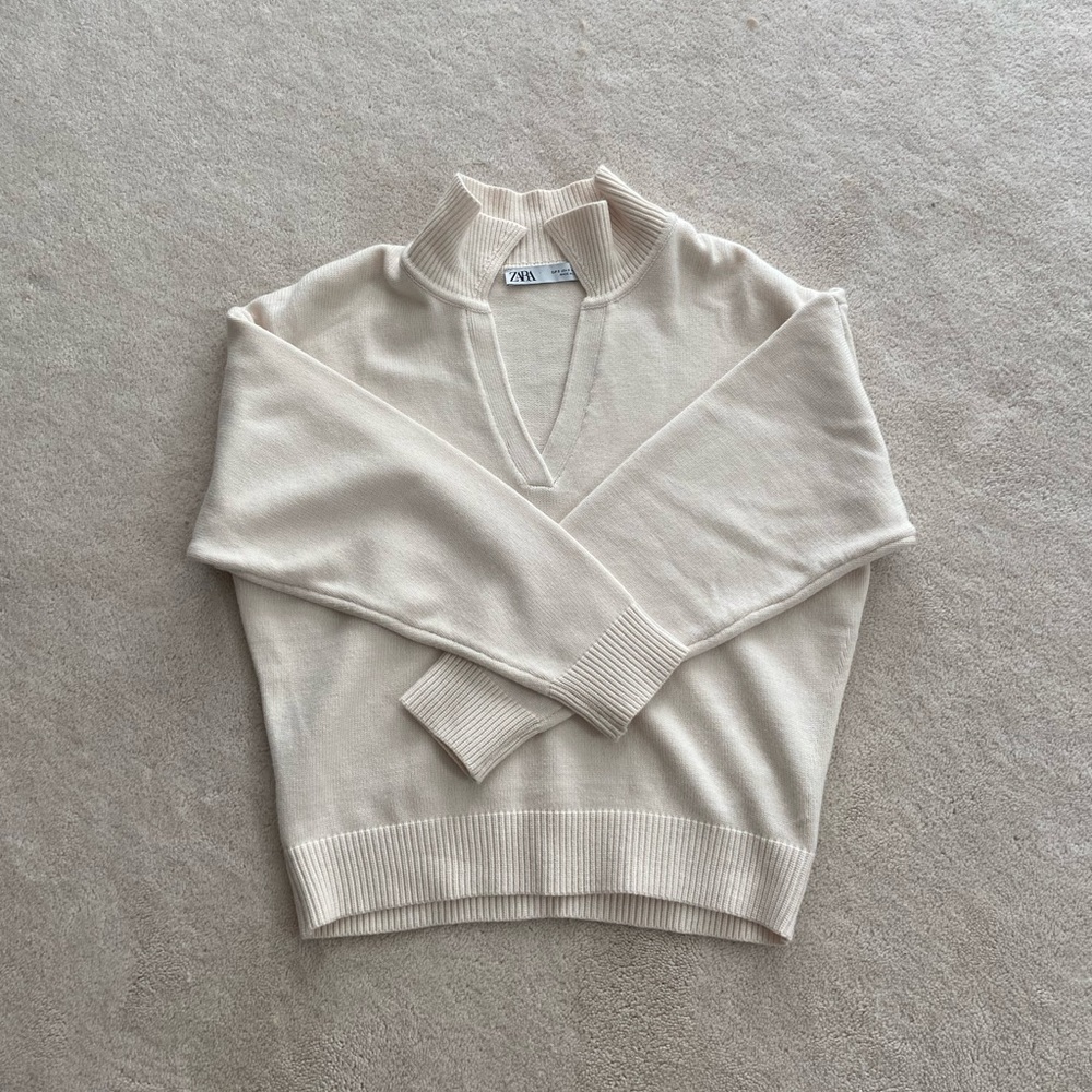 ZARA Khaki Sweater